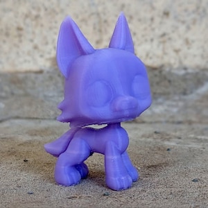 Bobble Head Pet 3D Print File DOWNLOAD ONLY Pointy Eared Canine/Wolf image 3