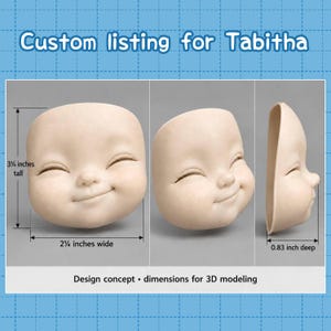 3D Modeling Service: VRChat, Vtubing, Fursuit Heads, BJD, 3D Prints, Sewing Patterns etc.