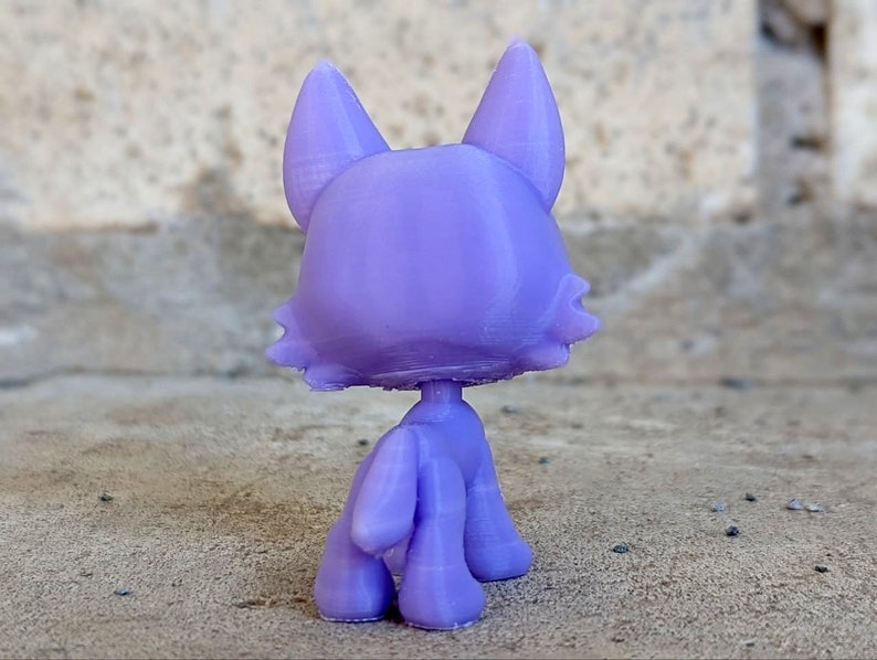 Bobble Head Pet 3D Print File DOWNLOAD ONLY Pointy Eared Canine/Wolf image 4