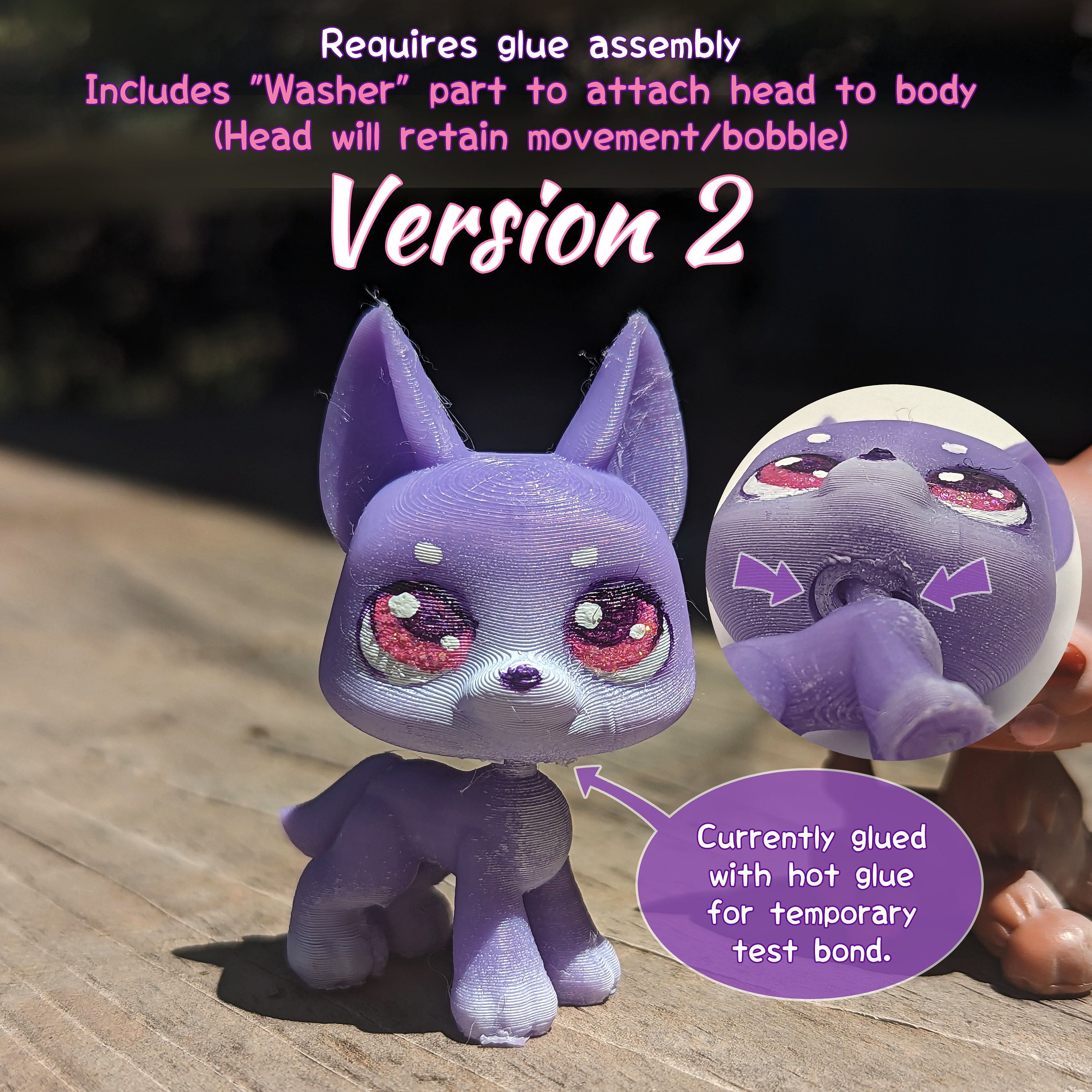 In the process of making an anthro LPS custom : r/LPS