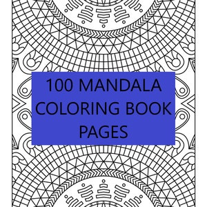 Mandala Adult Coloring Book: Mandala Coloring Book For Adult Relaxation: 50  Amazing Mandala Designs - Mandala Stress Relieving Adult Coloring Book  (Paperback), Blue Willow Bookshop