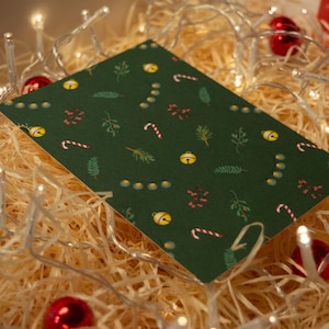 Tarjeta de Navidad Motivos navideños por todas partes