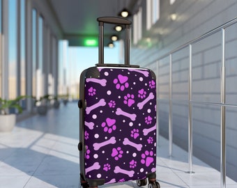Dog Print Suitcase - Etsy