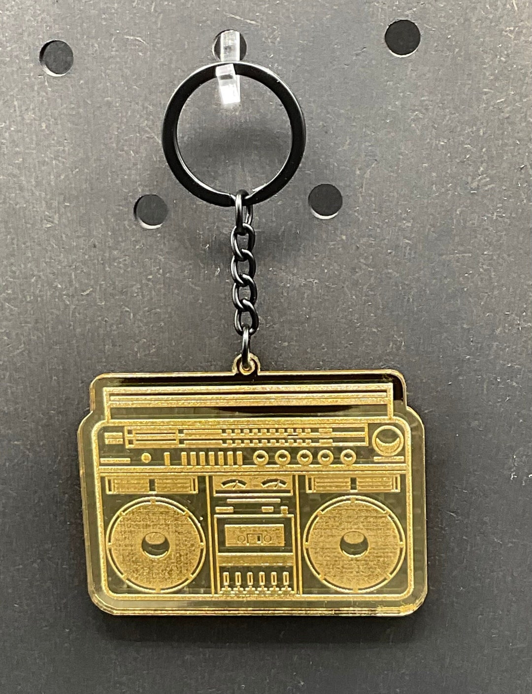 Boombox Keychain 80s Hiphop Keychain Hiphop Keychain Etsy