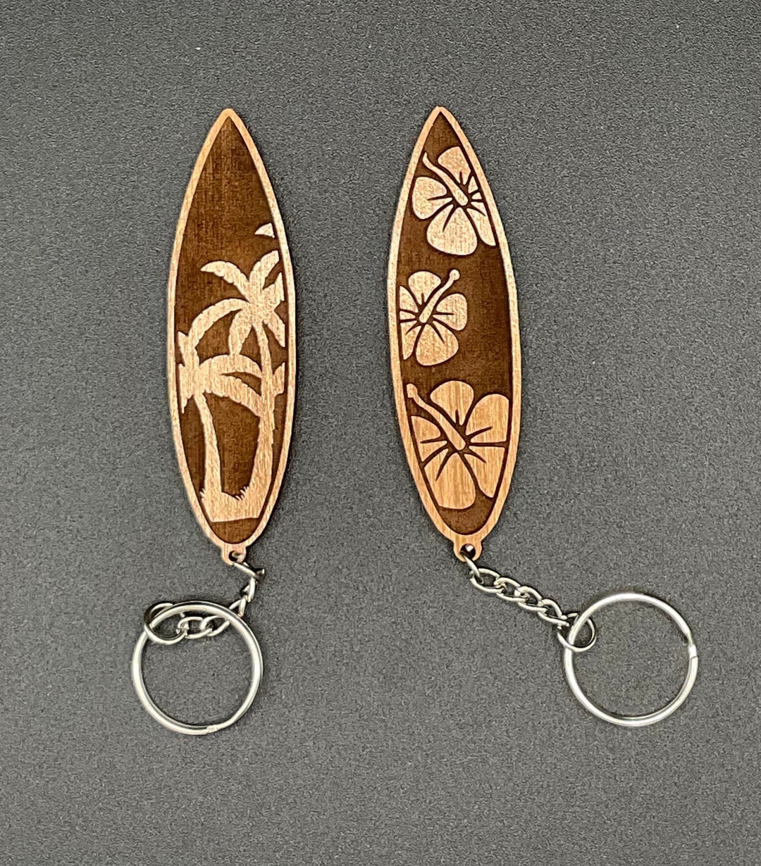 Surfboard Keychain Keychain Beach Vibes Beach Life Surfer Etsy