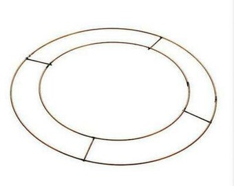 10 Inch 25.4cm Flat Wreath Ring/Frame Wreath Making Christmas,Craft