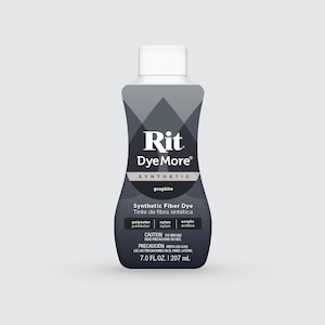 Rit Liquid Dyemore Dye Perfect for Synthetic Materials 207ml Perfect for Polyester, Acrylic or Acetate Products .Various colours available