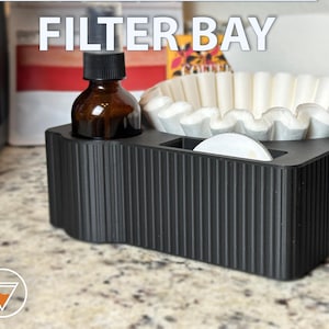 Fellow Aiden Filter Bay | Batch, Conical, Aeropress, Espresso, RDT Holder | Minimalist Design | No Slip
