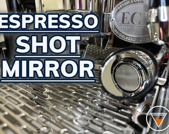 Magnetic Espresso Shot Mirror | Easy Portafilter Viewing | Magnetic and Low Profile