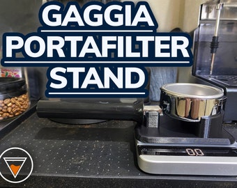 Gaggia Classic Portafilter Scale Stand | Gaggia Classic Pro Accessories | Acaia Lunar Compatible