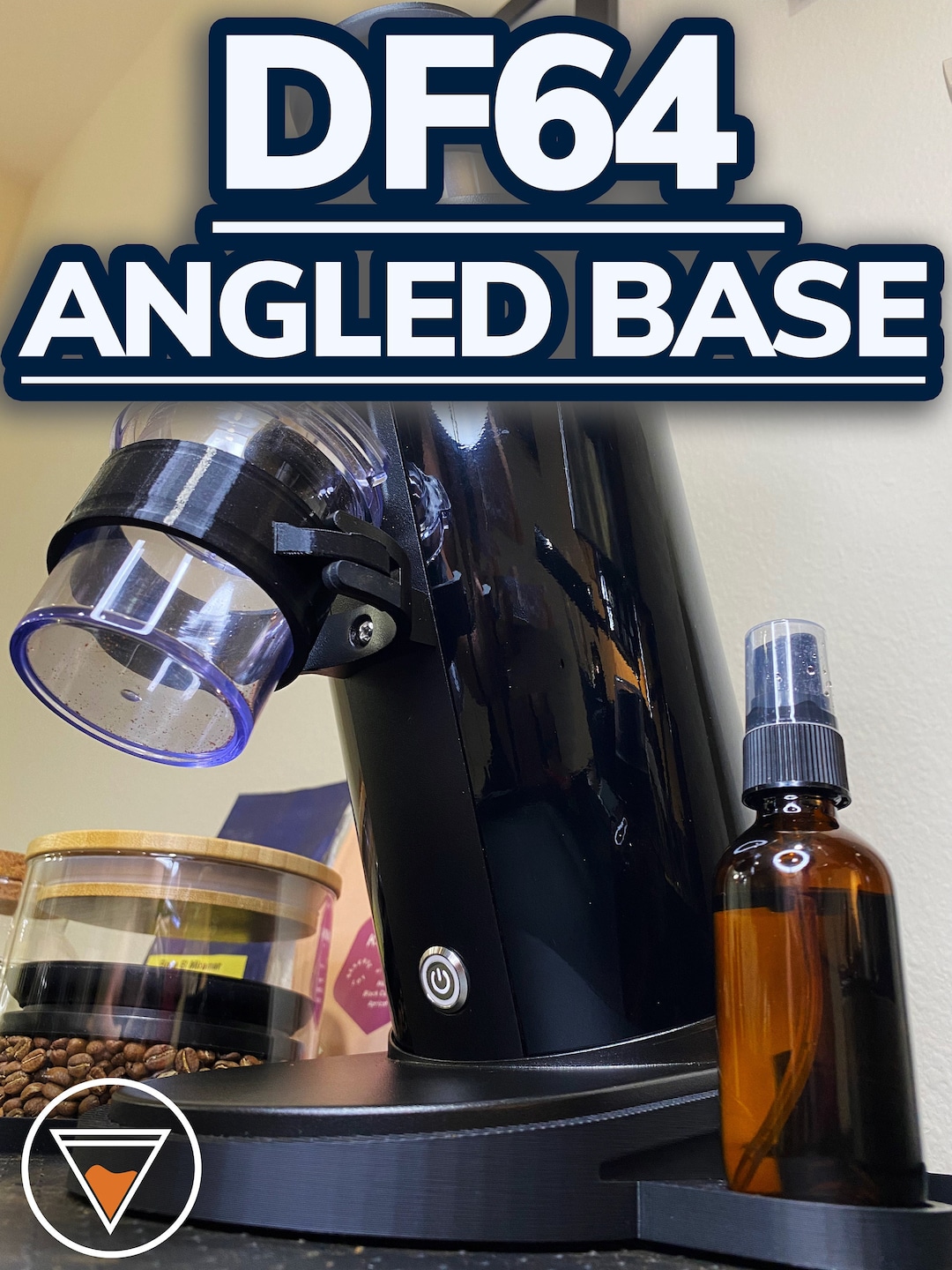DF64 Angled Base + RDT | Low Coffee Retention | Turin & G-IOTA Grinder ...