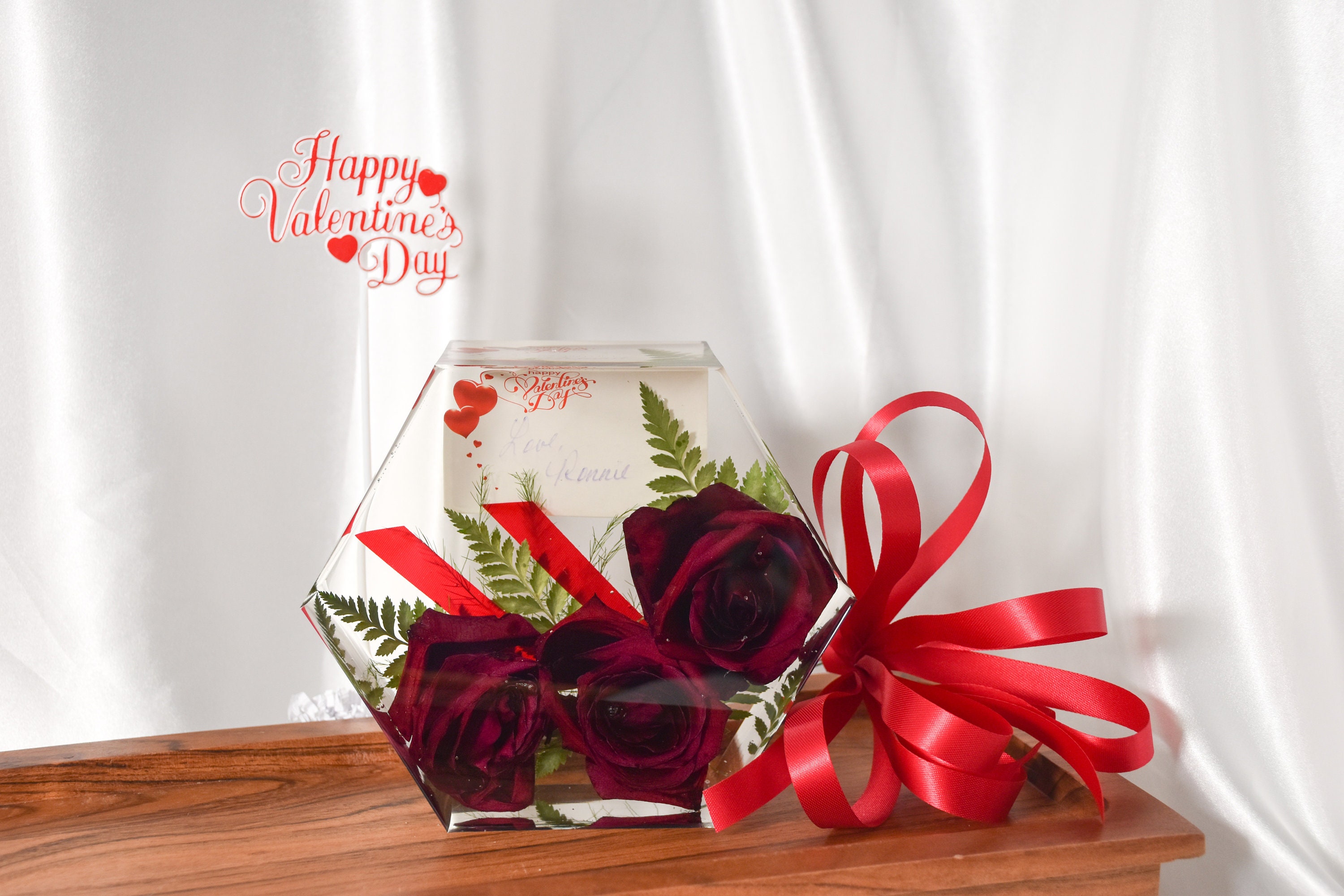 Resin Flower Preservation Funeral Flower Preservation Memorial in