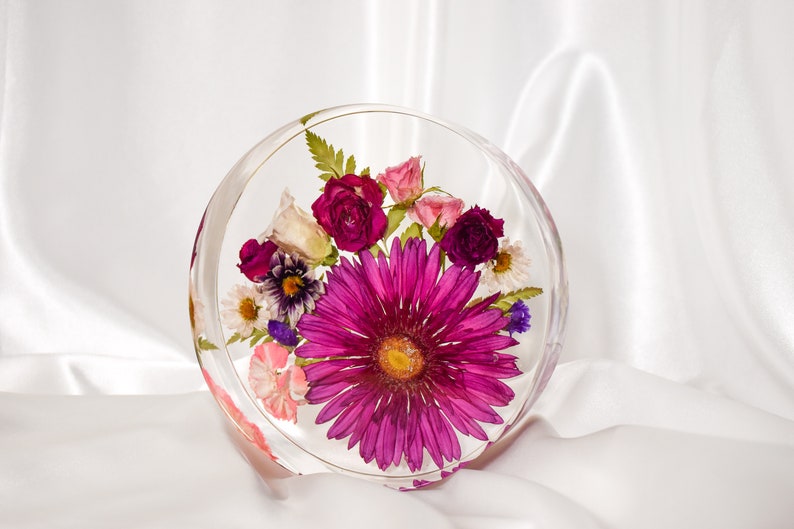 Resin Flower Preservation Funeral Flower Preservation Memorial in