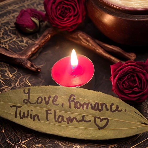 Powerful Attracting Love Burning Candle romance, True Love,  twin flame  Candle Burning