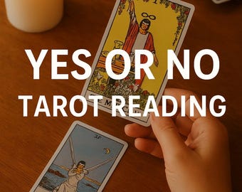 YES or NO Tarot Reading, Intuitive Guidanc, Clarity One Question Reading