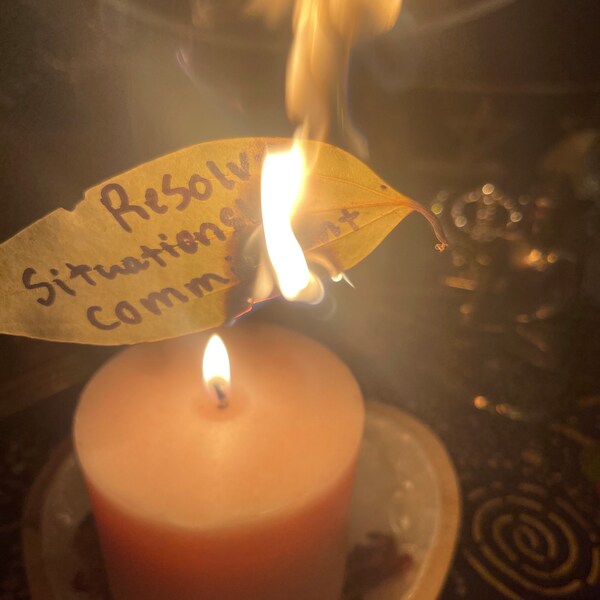 Resolve Situationship, Commitment, Loyalty Candle Burning