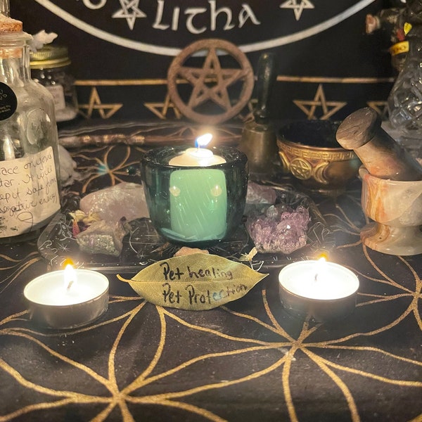 Pet Healing and Protection Spell  Candle Burning