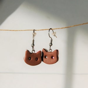 Steven Universe Cookie Cat Earrings | Handmade | Updated Design