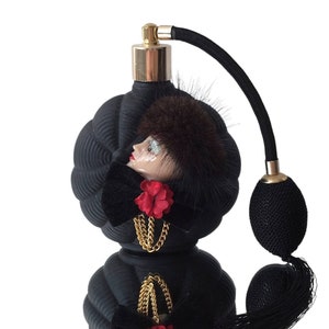 1980s vintage perfume spray bottle