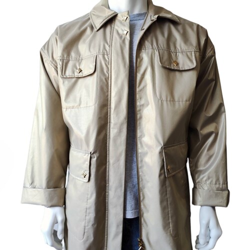 MCM Vintage light metallic beige-gold shops jacket