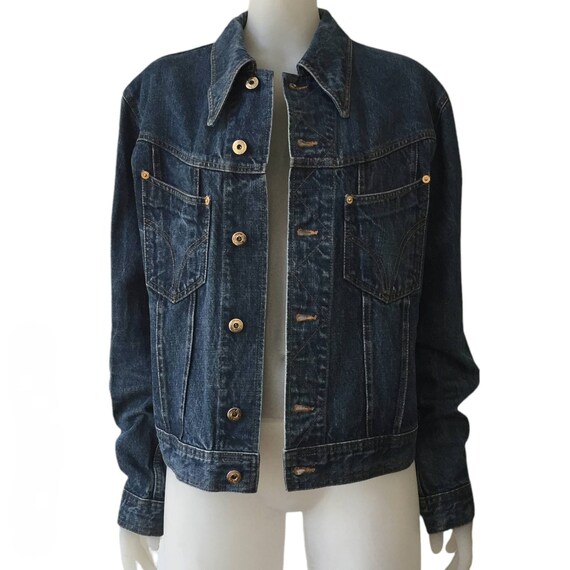 90s vintage D&G leather docking pants