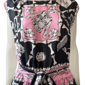 MOSCHINO vintage silk dress