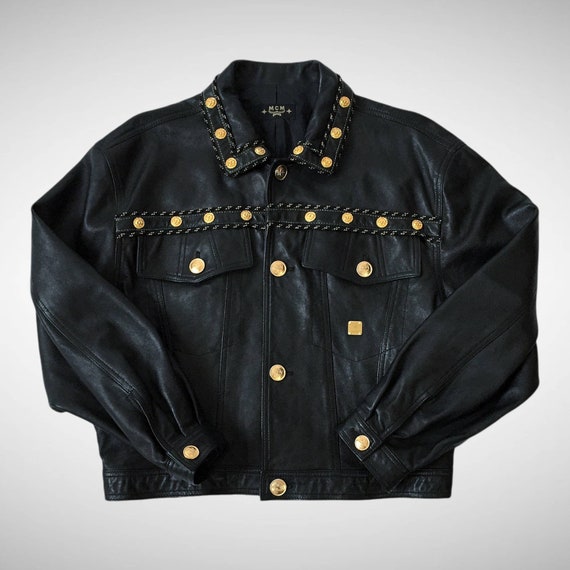 Mcm top biker jacket