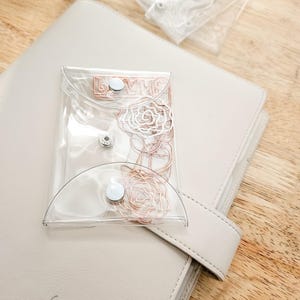 Mixed Paper Clips Set: Rose Gold, White Rose, Tear Drop - Planner Accessories