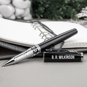 Personalized Ballpoint Pen, Custom Pen, Office Gift, Gift for Boss, Gift for Teacher Doctor Gift Anniversary gift for Husband Promotion Gift image 9