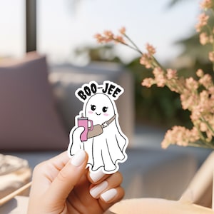 Boo Jee Ghost Sticker | Bougie Sticker | Halloween Ghost Sticker