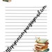 PRINTABLE, Book Theme, Stationery Paper, Digital Download, Set of 5 - Etsy