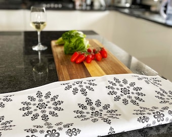 Tea Towel / 100% cotton tea towel / cotton printed tea towel