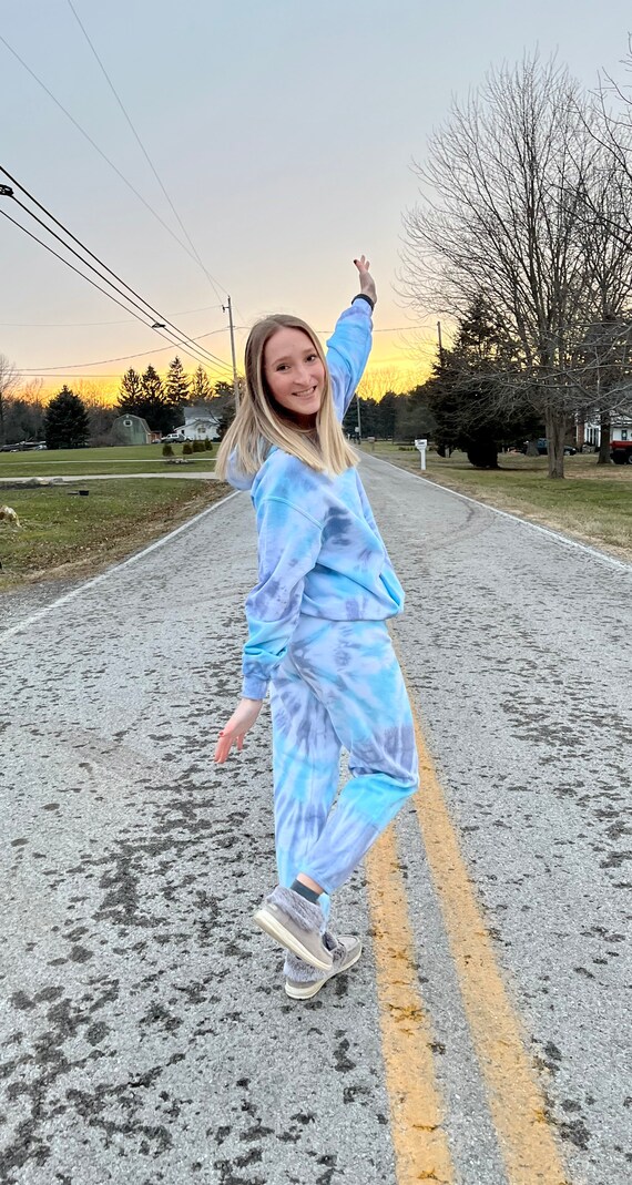 Tie Dye Set-blue and Navy Tie Dye Set 