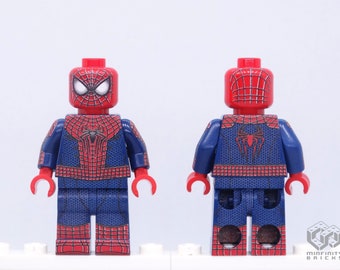 The Amazing SPIDER MAN 2 custom Printed Minifigure Etsy