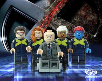 X-MEN e DARK PHOENIX (minifigure stampate personalizzate)