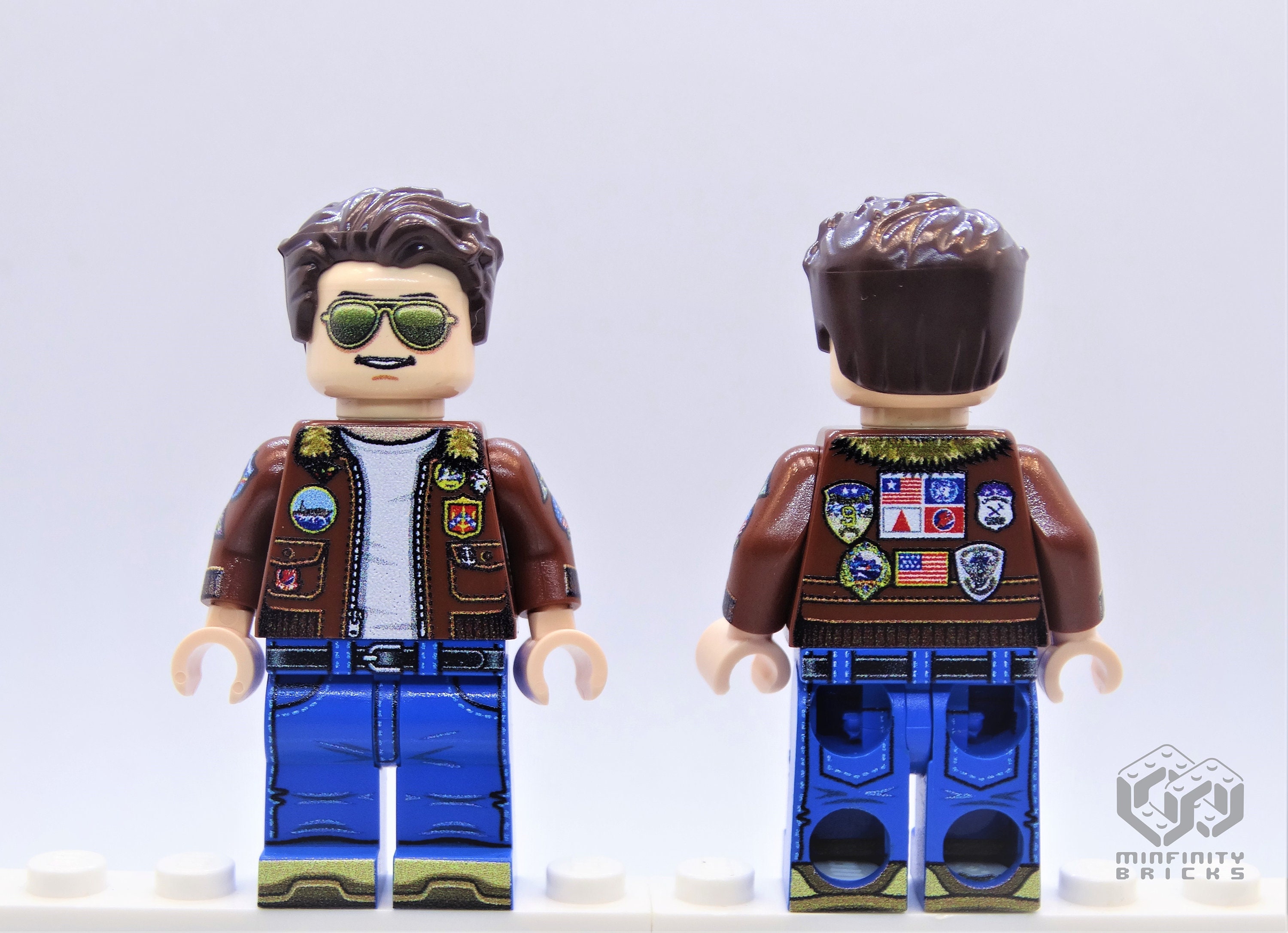 MAVERICK Top Gun 2022 custom Printed Minifigure Etsy