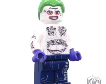 JOKER, edizione SUICIDE SQUAD (minifigure stampata personalizzata)