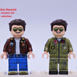 MAVERICK Top Gun 2022 custom Printed Minifigure Etsy UK