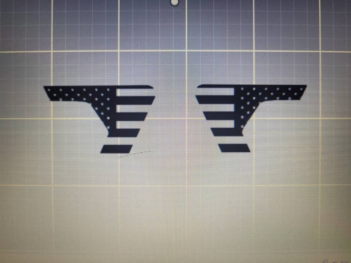 4xe Jeep Fender Vent Decal Set Etsy