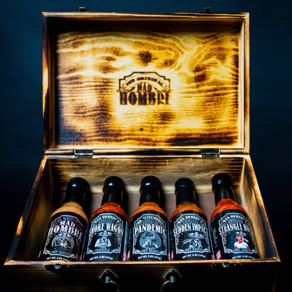 Mad Hombre Hot Sauce Gift Set - The Gunslinger