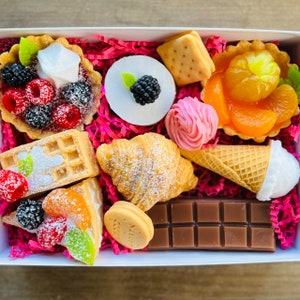 Soap Sweets Gift Box - Mother’s Day Gift, Gift For Her, Cake Soap, Fake Food Soap