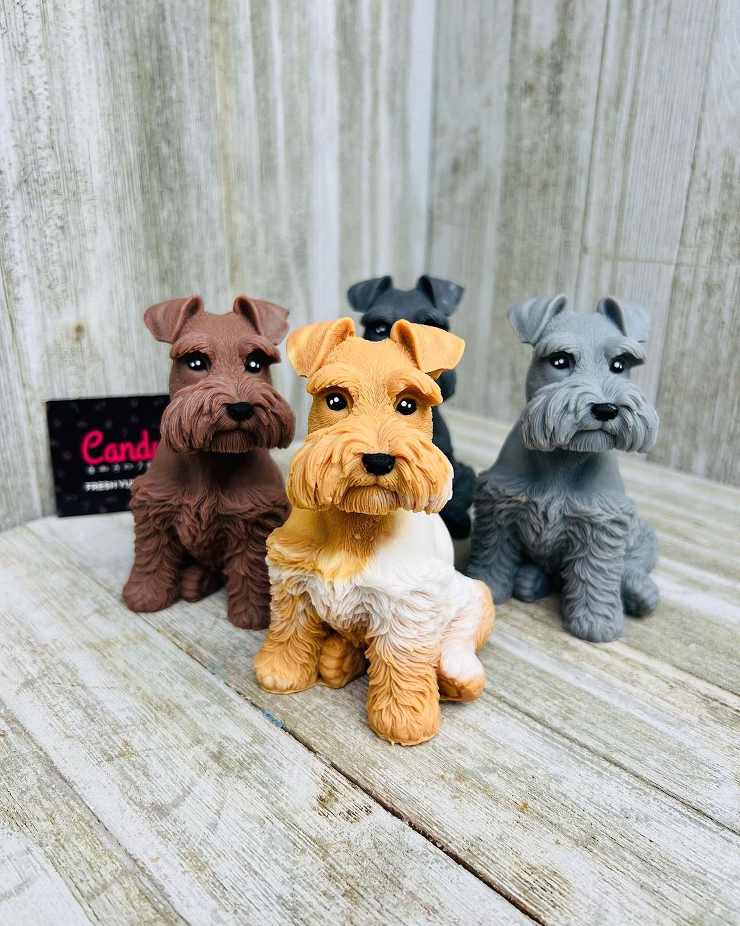 Salt and pepper 2024 schnauzer stuffed animal