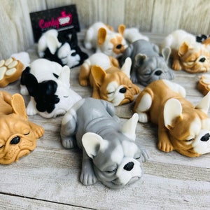 French bulldog soap