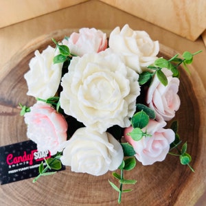Soap Flower Bouquet Small (Jasmin + Rose)
