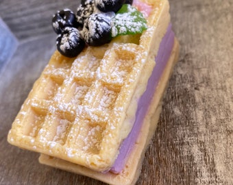 Waffle Soap - Food Soap, Dessert Soap, Fake Food Soap, Kids Soap, Party Favors, Gift for Her