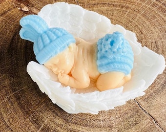 Sleeping baby soap - Baby Shower Favors, Baby Shower Gifts, Baby Soap, Baby Boy Favors, Baby Girl Favors