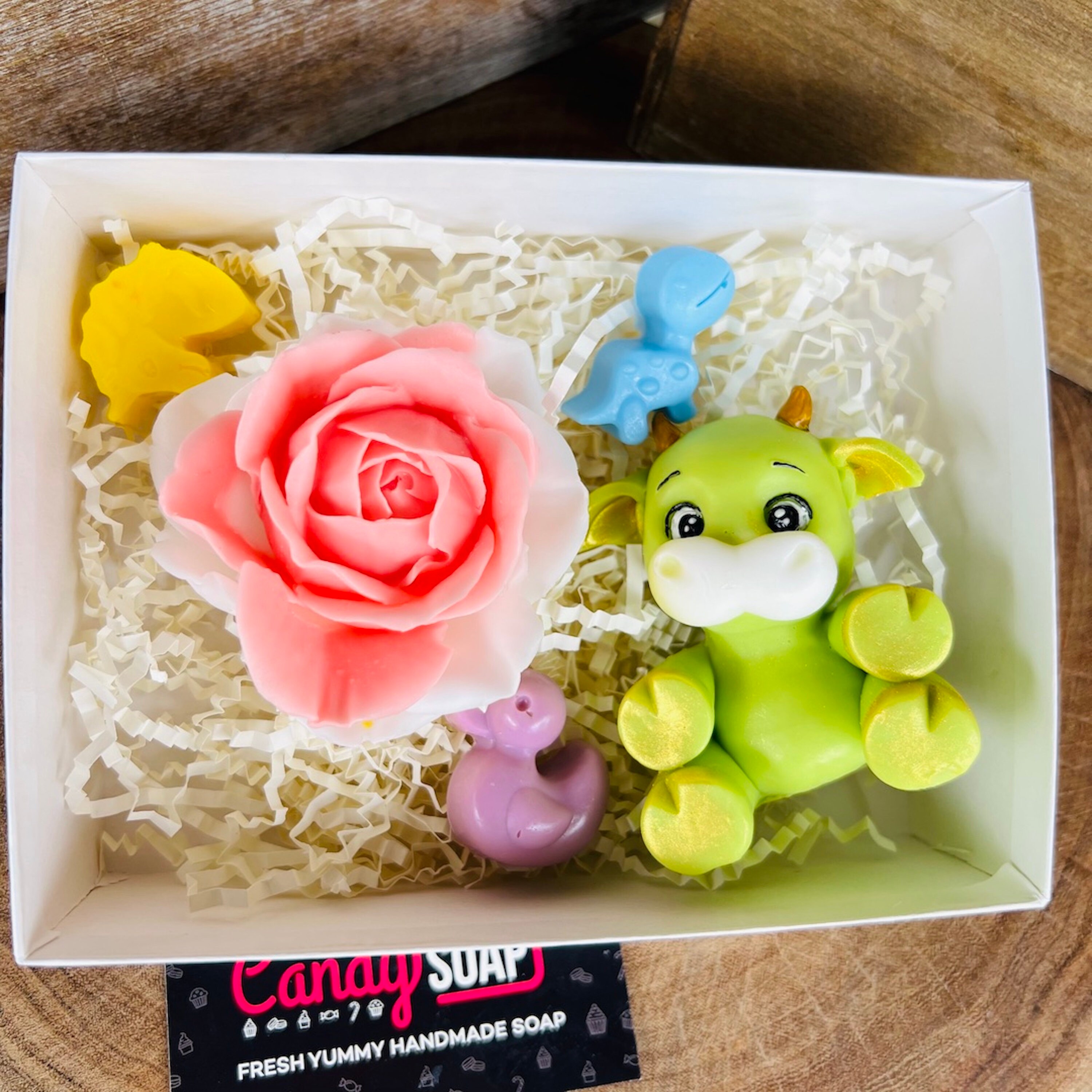 Baby Cow Soap Gift Set Handmade - Etsy