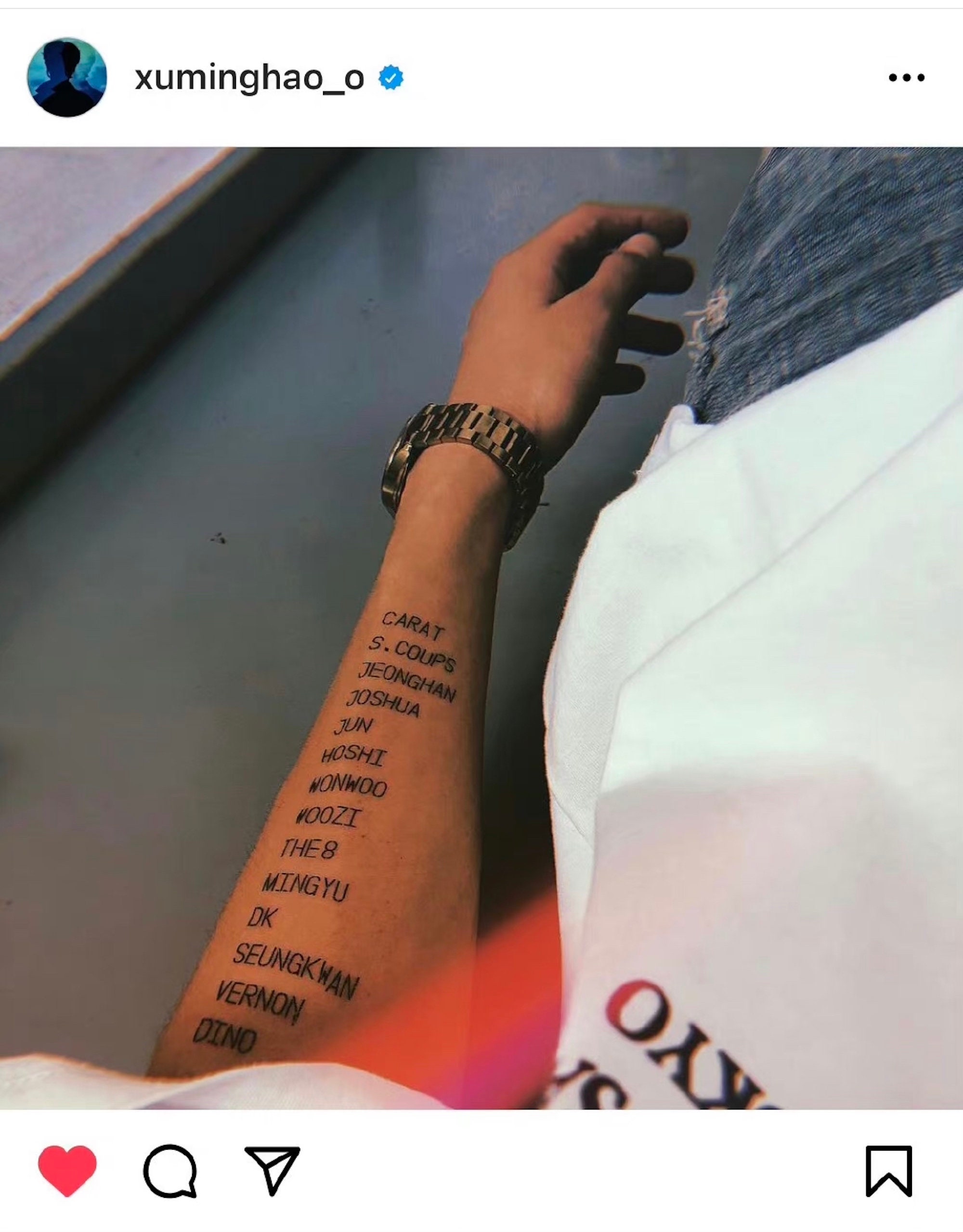 Seventeen Inspired Tattoo Stickers, Seventeen Album FML, Carat