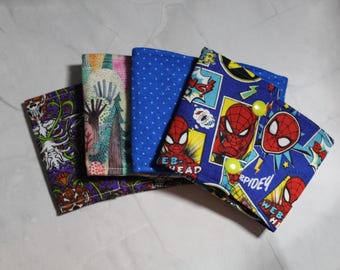 Padded Fabric Coffee Cup Cozy, Reusable Drink Holder Sleeve