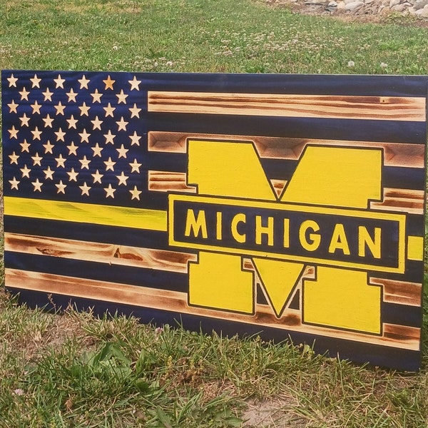 University of Michigan Sign - Etsy